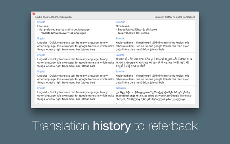 Linguis for Mac 3.0 破解版 语言学家语言翻译
