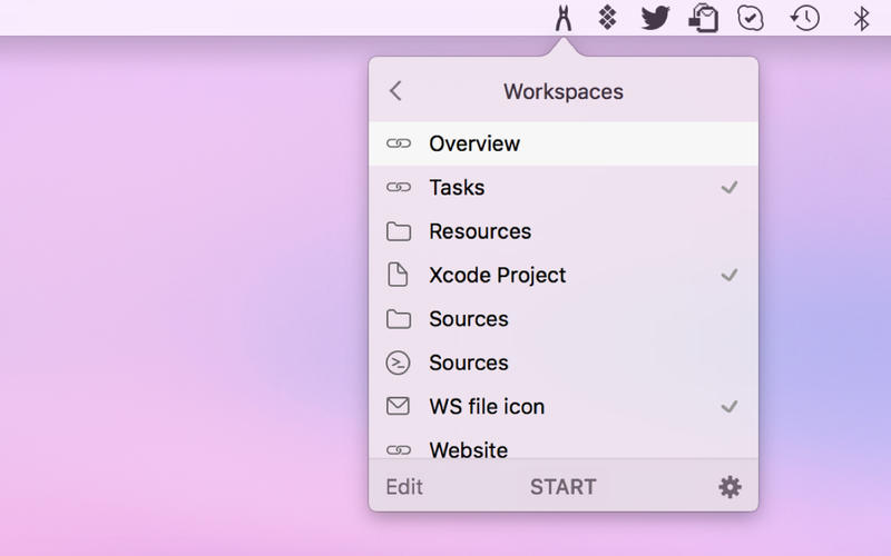 Workspaces 2.1.2 Mac 破解版 优秀的工作空间快速切换工具