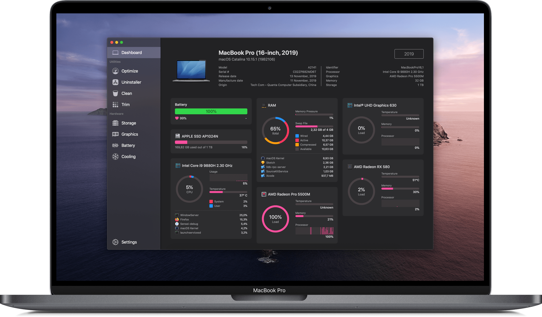 Sensei 1.5.7 Mac 破解版 Mac性能优化及清理工具