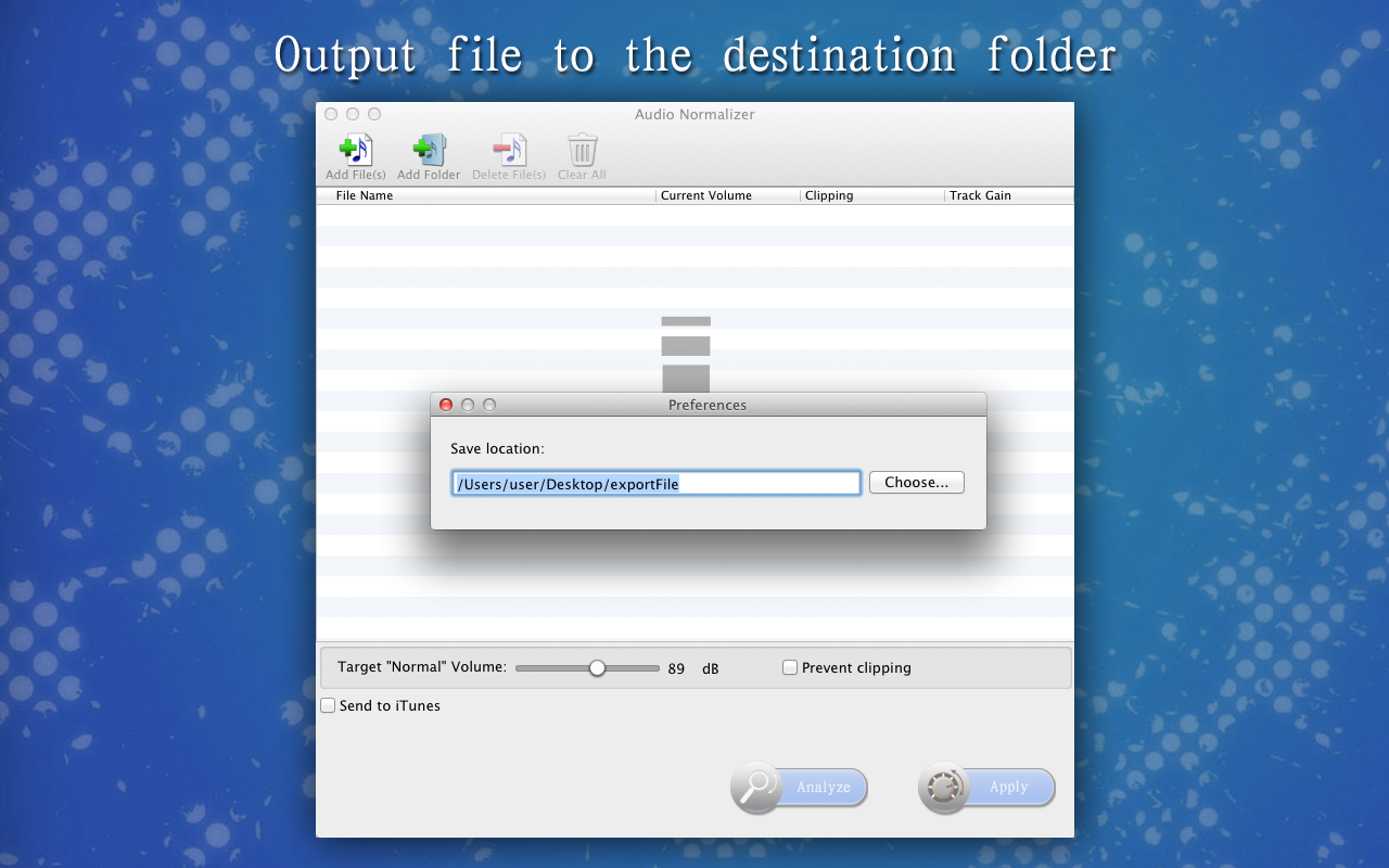 Audio Normalizer 1.1.0 Mac 破解版 音量调节器