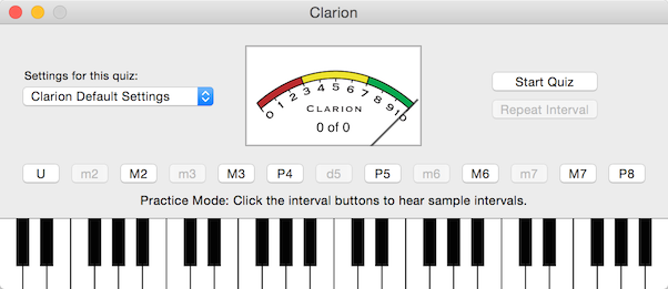 Clarion 2.2.2 Mac 破解版 音乐学习训练软件