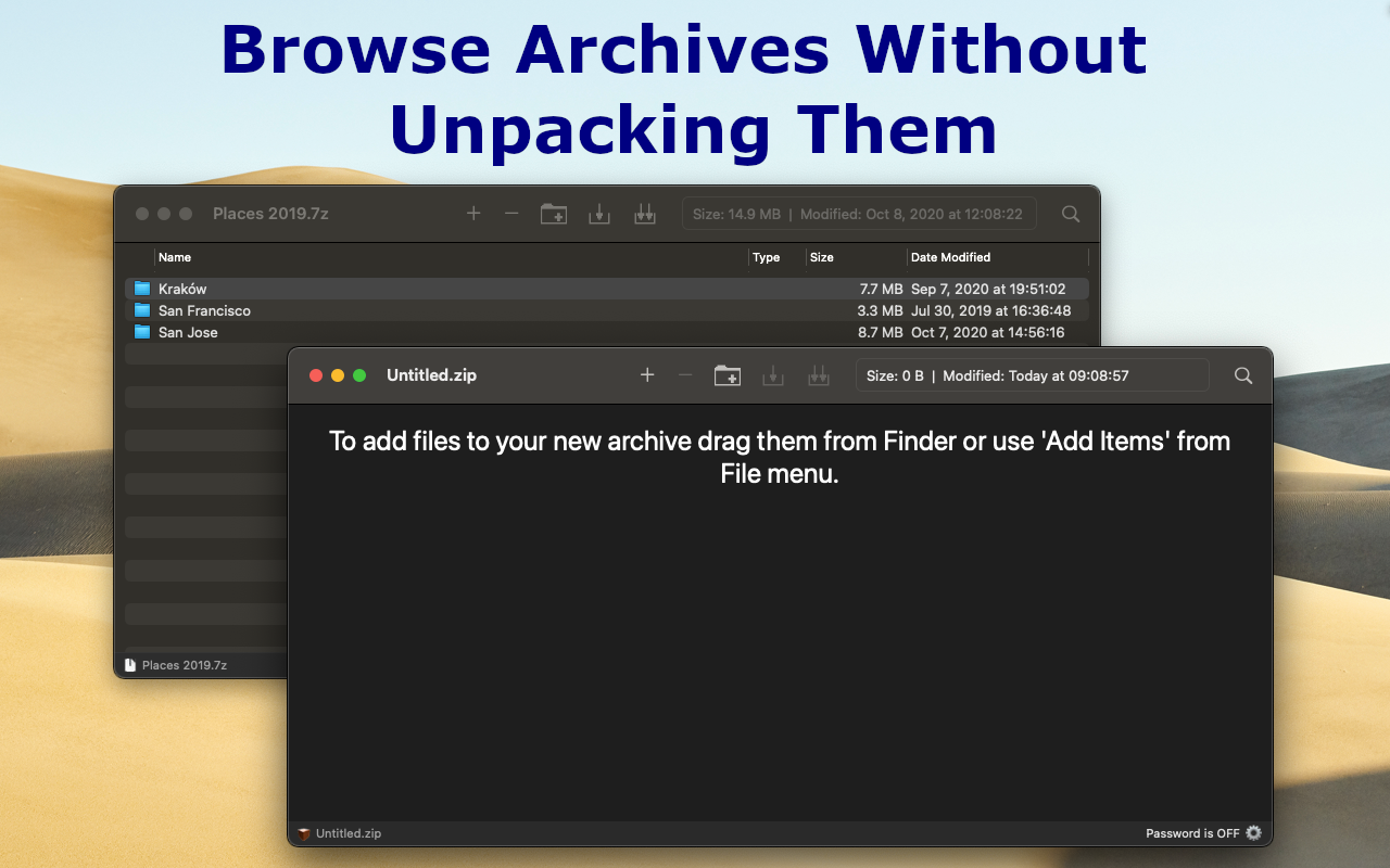 ArchCommander Mac 破解版 压缩解压应用下载