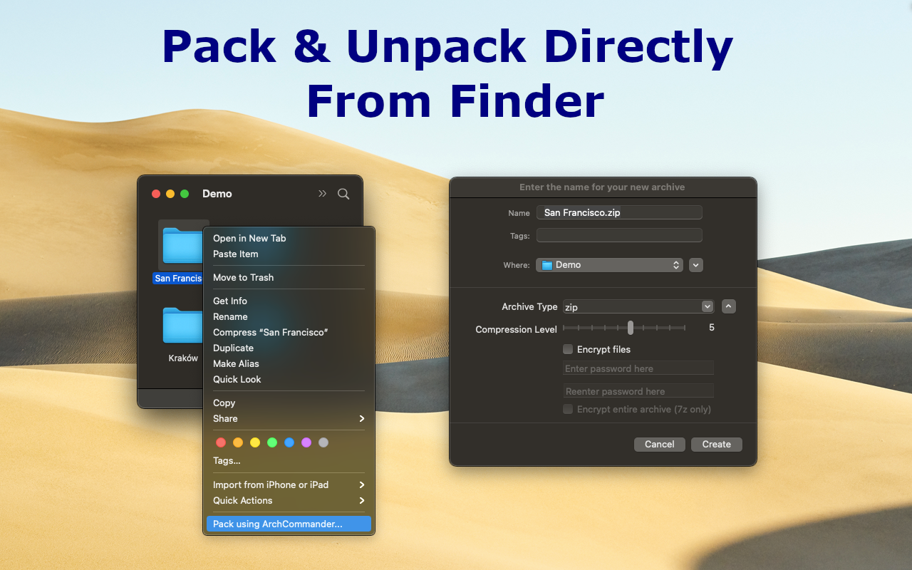 ArchCommander 2.3 Mac 破解版 压缩解压应用