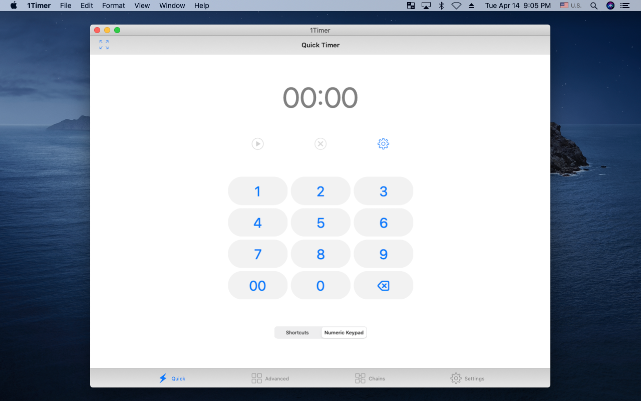 1Timer Voice Timer 1.0.9 Mac 破解版 带语音提醒的计时器