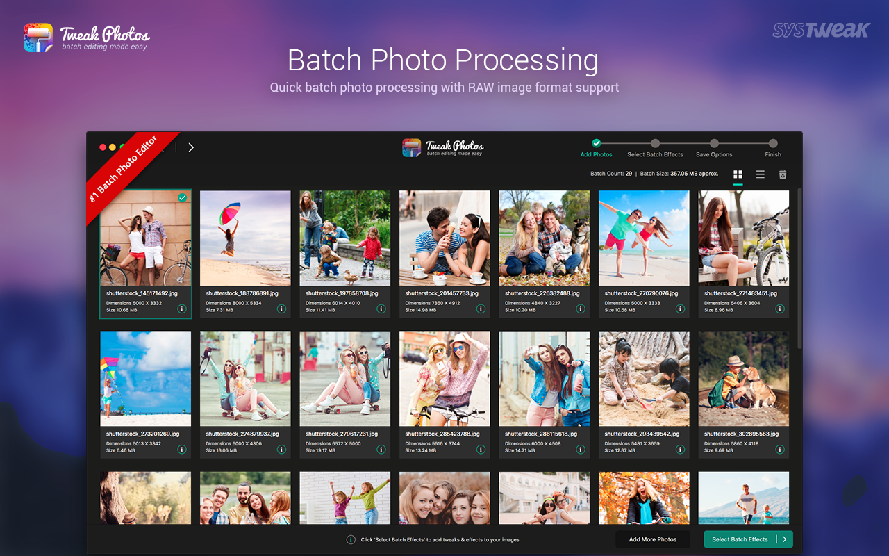 Tweak Photos 2.9 Mac 破解版 全新的批量图像编辑应用
