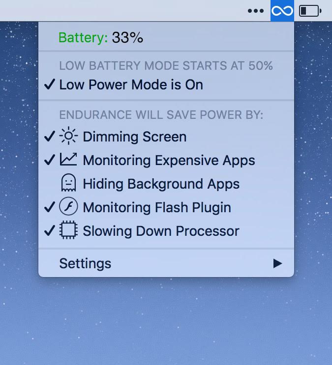 Endurance 3.2.6 Mac 破解版 优秀的电池保养管理工具