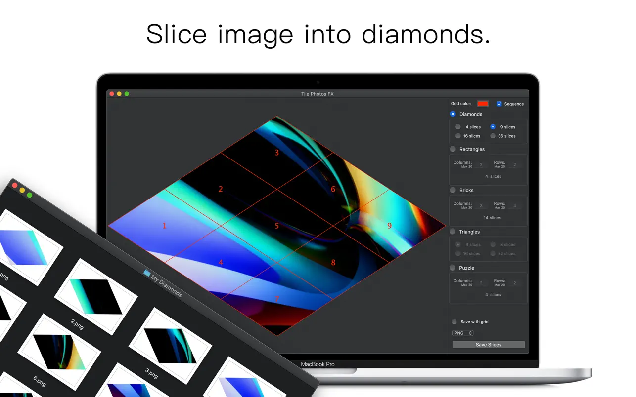 Tile Photos FX – Split & Print 4.1 Mac 破解版 图片分割软件