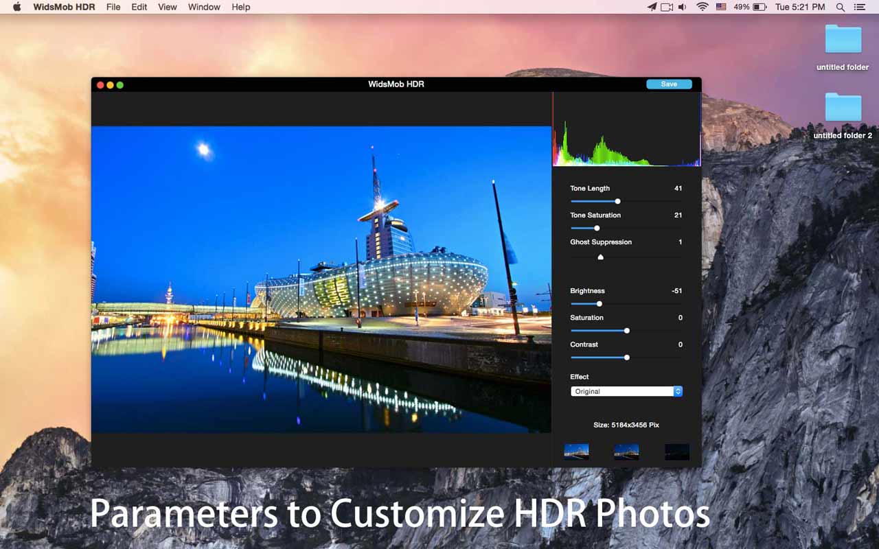 WidsMob HDR Plus 3.18 Mac 破解版 - HDR照片编辑器