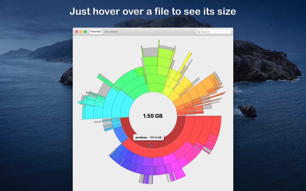 Disk Graph 2.4.3 Mac 破解版 强大的磁盘空间分析工具