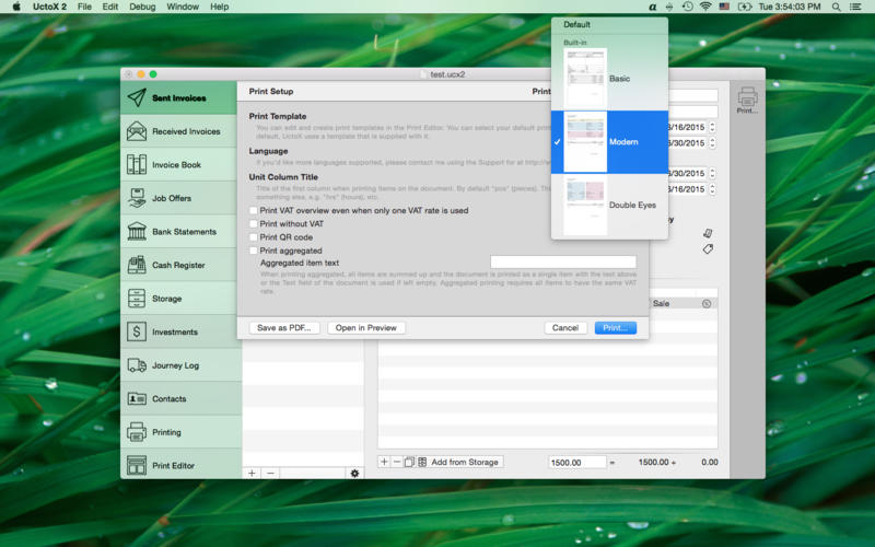 UctoX 2.9.6 Mac 破解版 - 财务管理软件