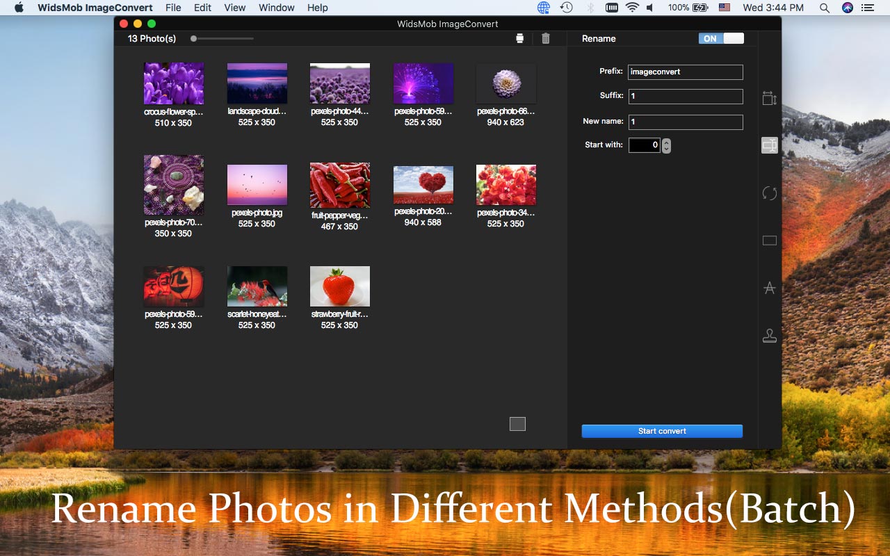 WidsMob ImageConvert 3.25 Mac 破解版 - 图片格式转换工具