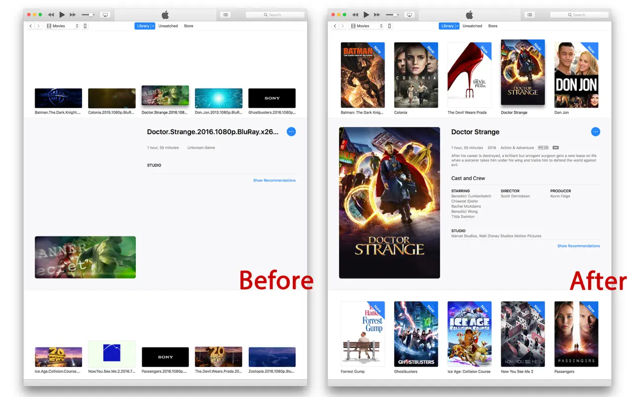MoviePal 2.2 Mac 破解版 通过声音识别电影软件