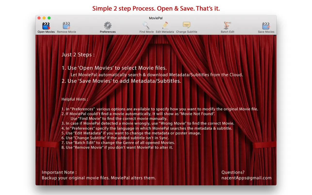 MoviePal 2.2 Mac 破解版 通过声音识别电影软件