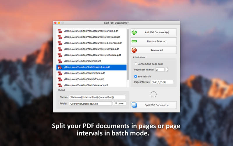 PDF Plus for Mac 1.3.2 破解版 - 小巧实用的PDF文档合并、分割、水印和裁剪应用