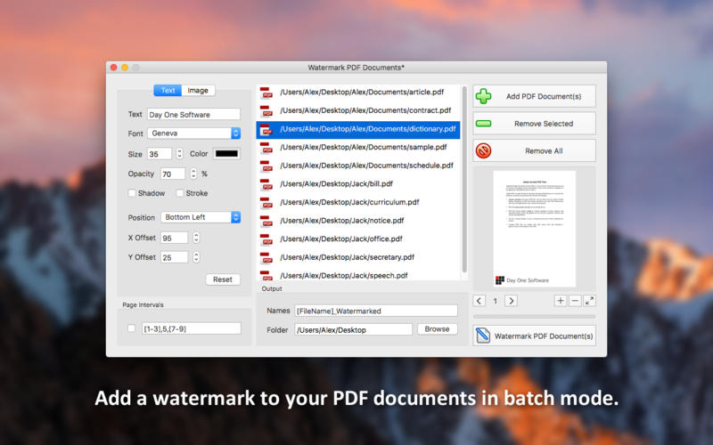 PDF Plus for Mac 1.3.2 破解版 - 小巧实用的PDF文档合并、分割、水印和裁剪应用