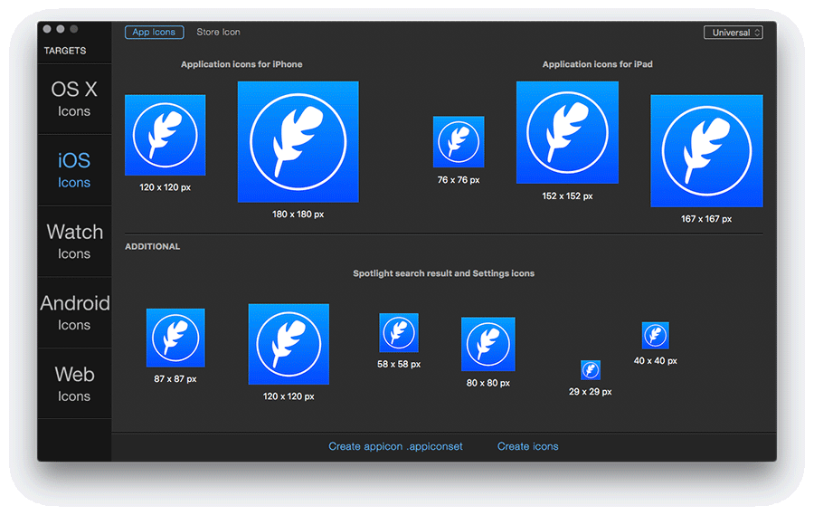 IconFly 3.11.1 Mac 破解版 - 图标转换生成软件