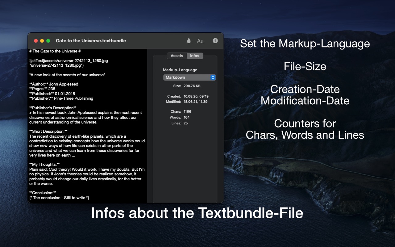 Textbundle Editor Mac 破解版 文本编辑器