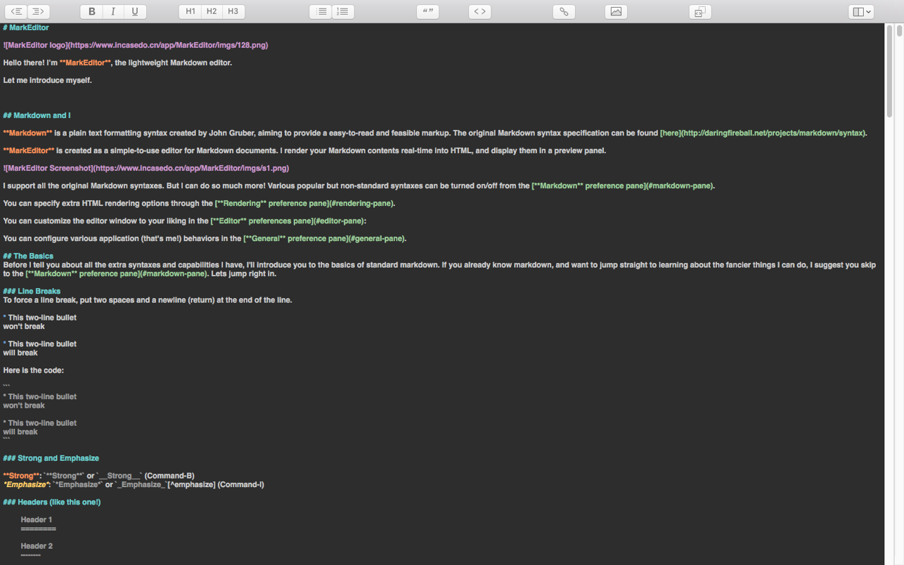 MarkEditor 1.12 Mac 破解版 轻量级Markdown编辑器