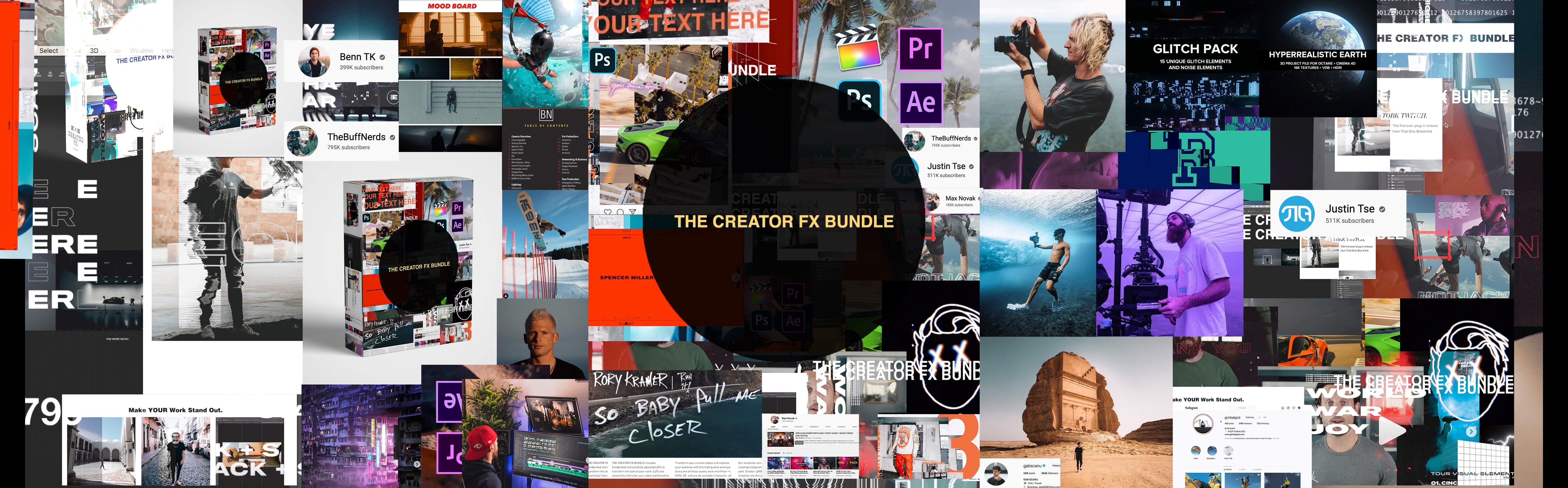 The Creator FX Bundle Mac 破解版 影视包装广告制作创作者效果工具包 