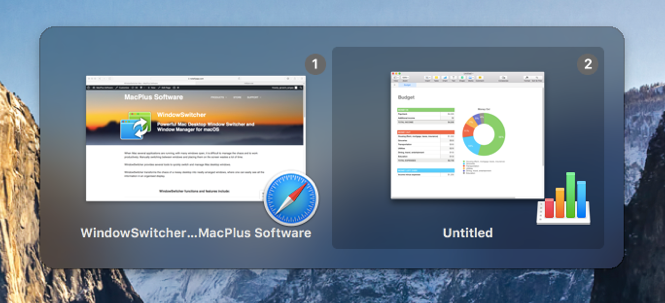 WindowSwitcher 1.42 Mac 破解版 快捷键窗口管理工具
