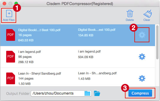 Cisdem PDF Compressor 3.4.0 Mac 破解版 PDF文件压缩工具