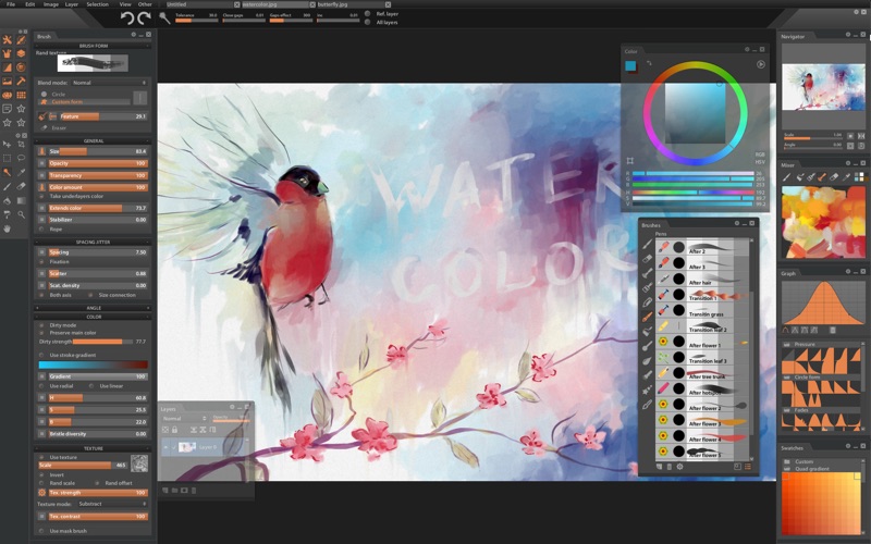 Paintstorm Studio for Mac 2.43.120120 破解版 - 专业PS数字绘画工具