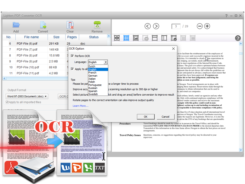 PDF Converter OCR Mac 破解版 PDF文件转换工具