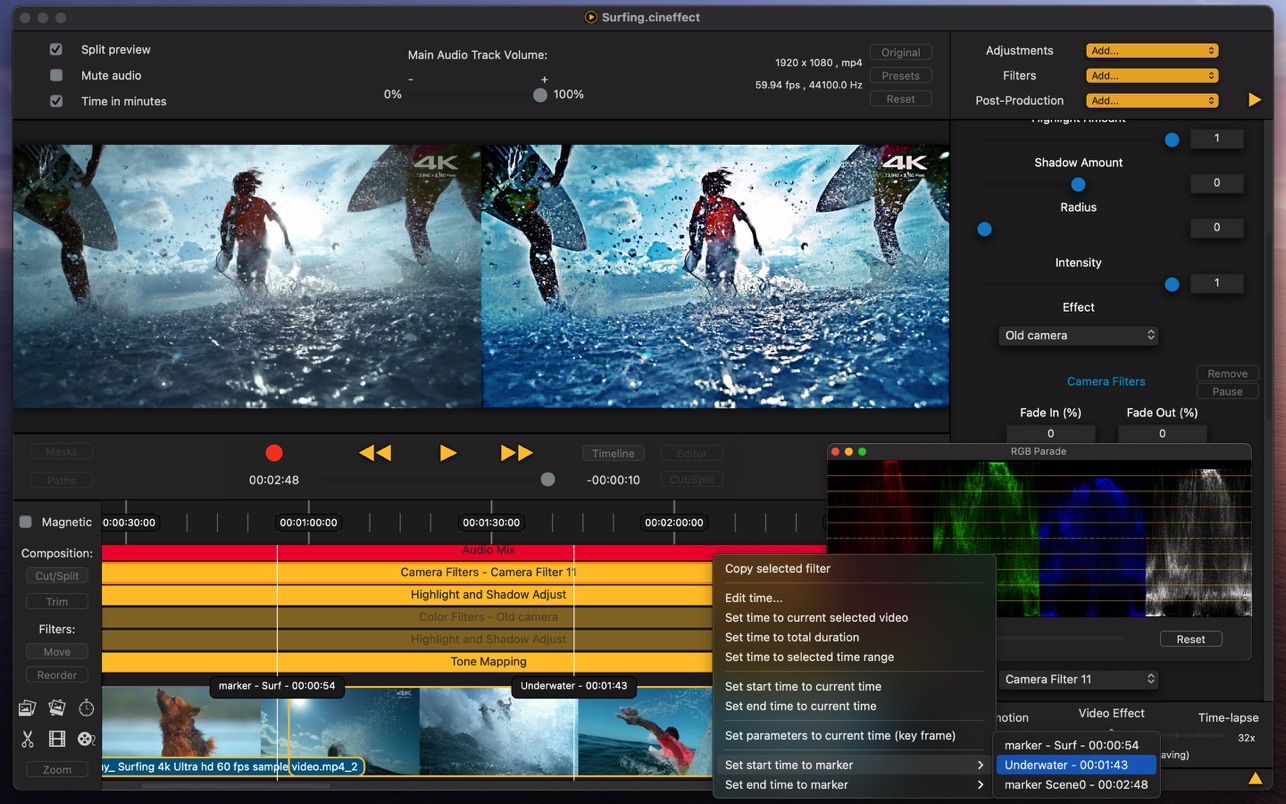 Cinema Effects 3.6 Mac 破解版 影院效果视频编辑软件