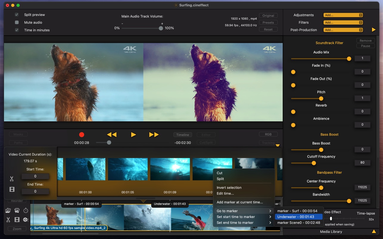 Cinema Effects 3.6 Mac 破解版 影院效果视频编辑软件