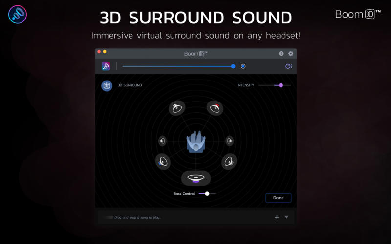Boom 3D 1.3.16 Mac 破解版 - 强大的3D音效增强工具