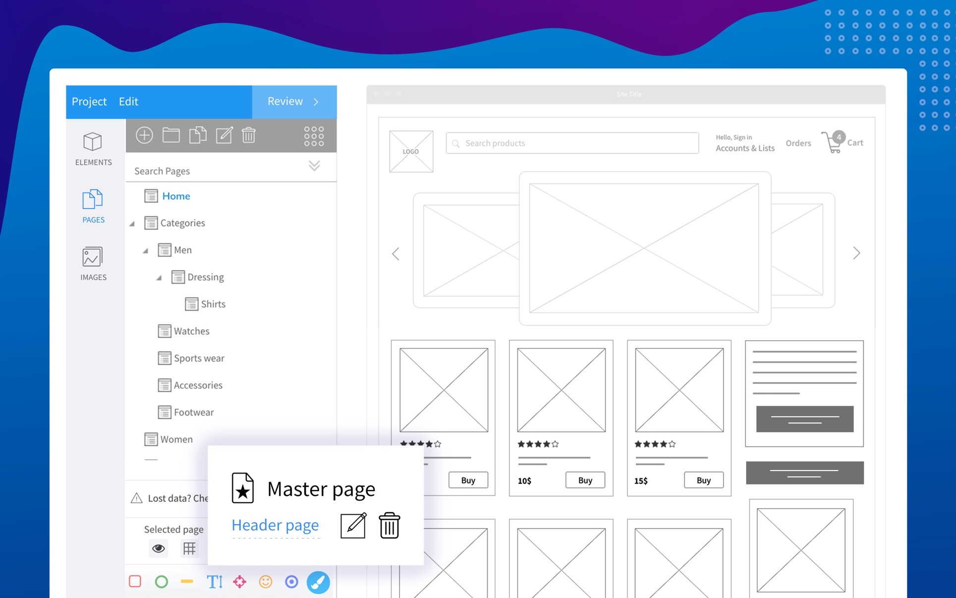 MockFlow Mac 破解版 原型设计工具