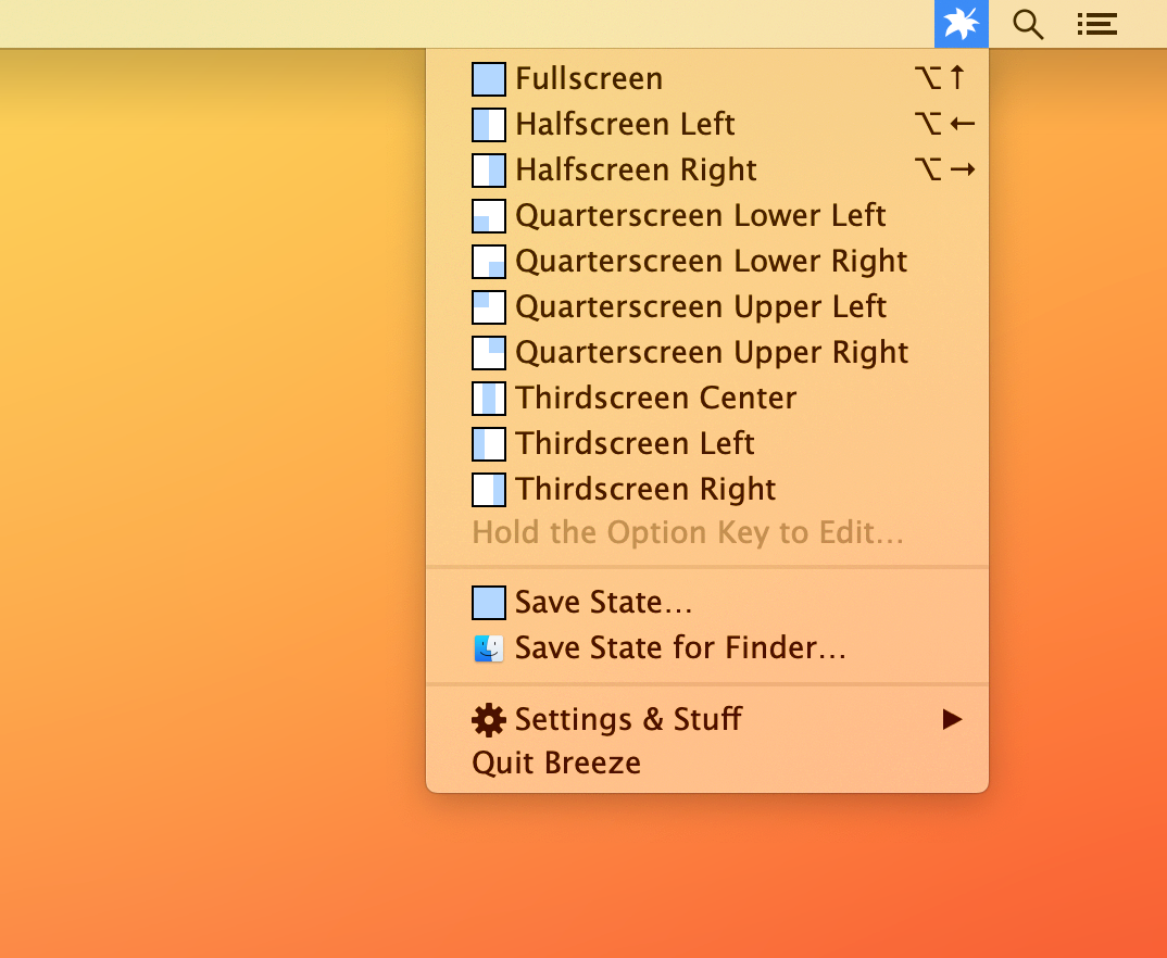 Breeze Mac 破解版 窗口管理工具
