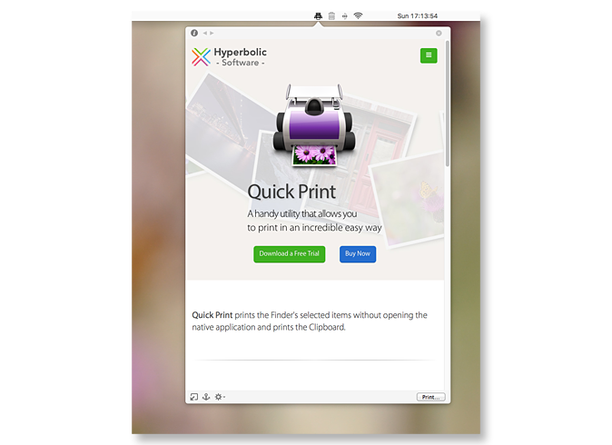 Quick Print 1.0.10 Mac 破解版 快速打印软件