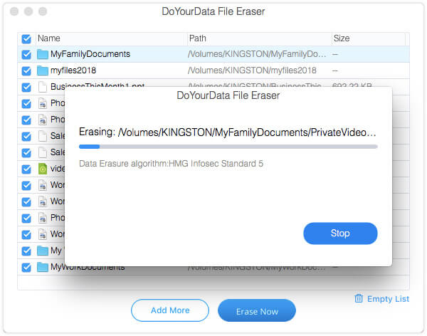 DoYourData File Eraser 3.9 Mac 破解版 系统垃圾数据清除助手