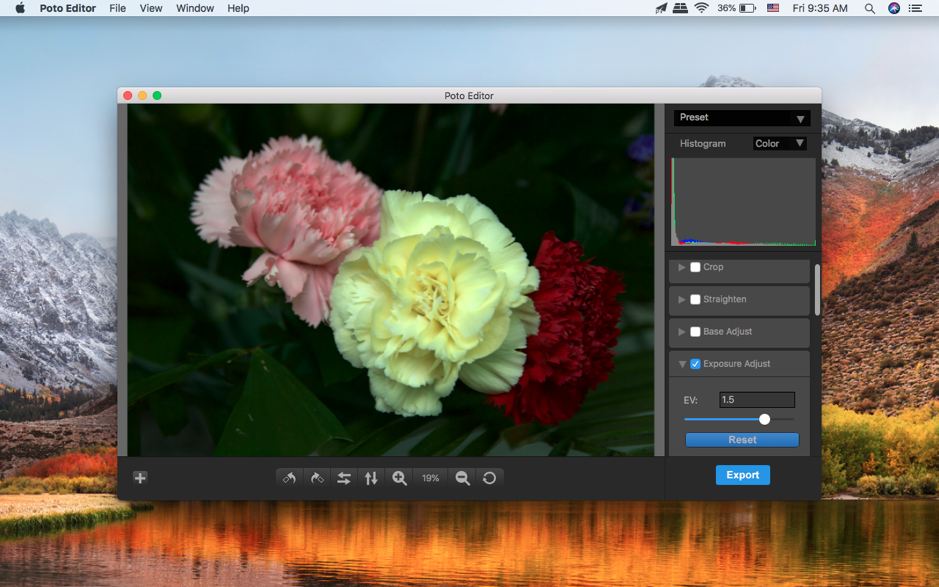 Poto Editor 2.3 Mac 破解版 RAW格式照片处理优化工具