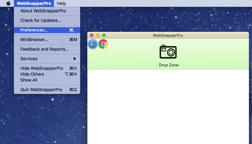 WebSnapperPro 2.3.5 Mac 破解版 - 网页快速捕捉工具