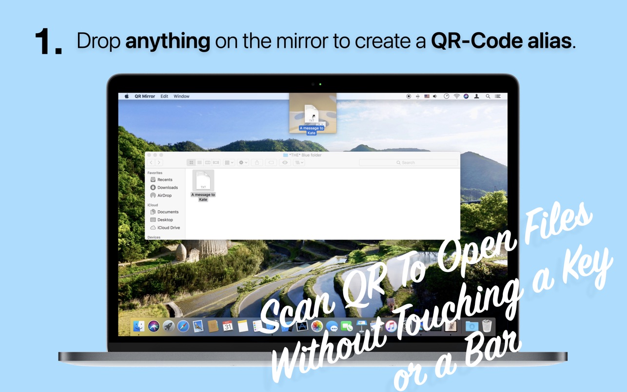QR Mirror 1.3 Mac 破解版 二维码工具