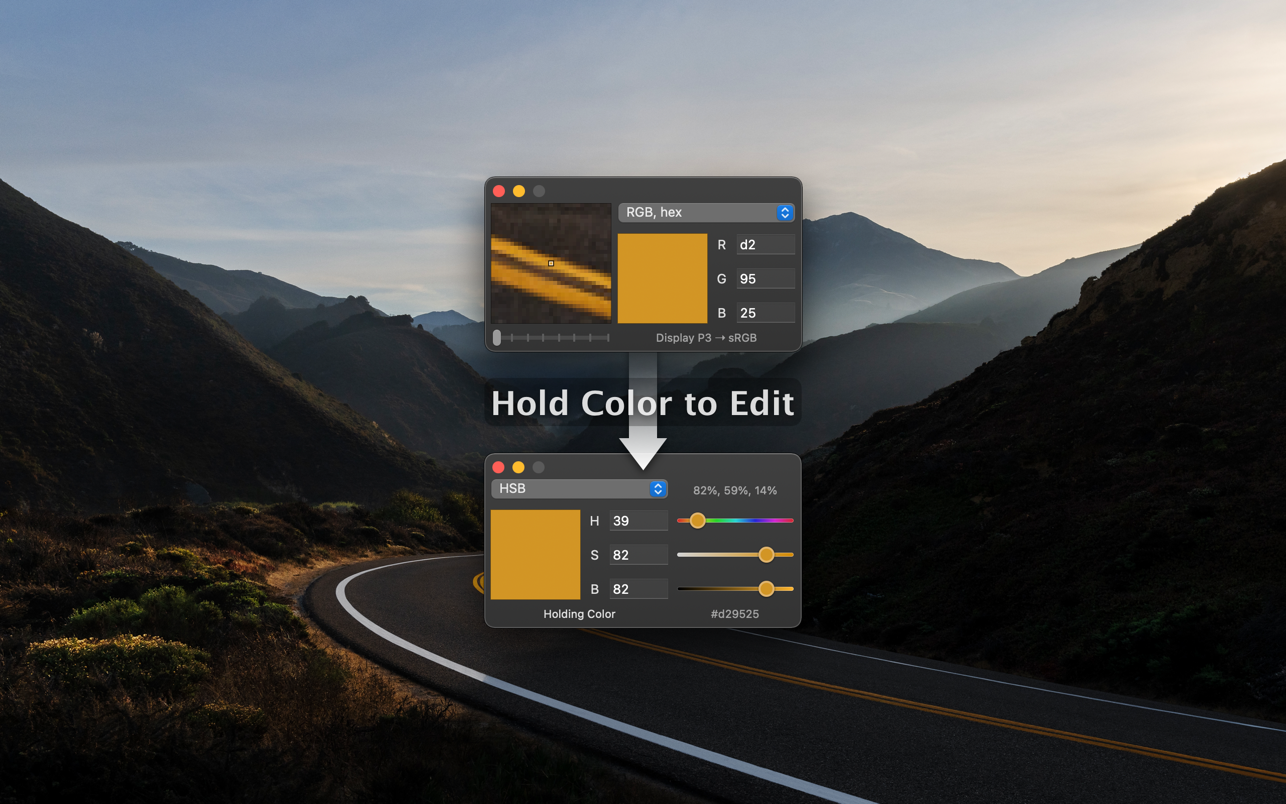 Classic Color Meter 2.1.1 Mac 破解版 屏幕取色器