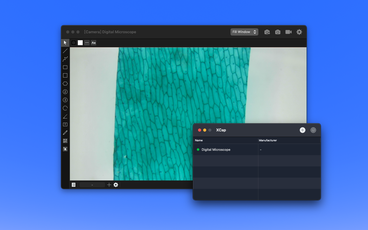 XCap 1.2.3 Mac 破解版 数位显微镜辅助工具