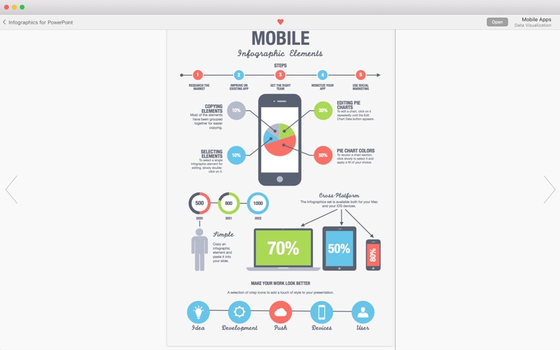 Infographics - PPT Templates for Mac 1.2.3 破解版 - PPT模板