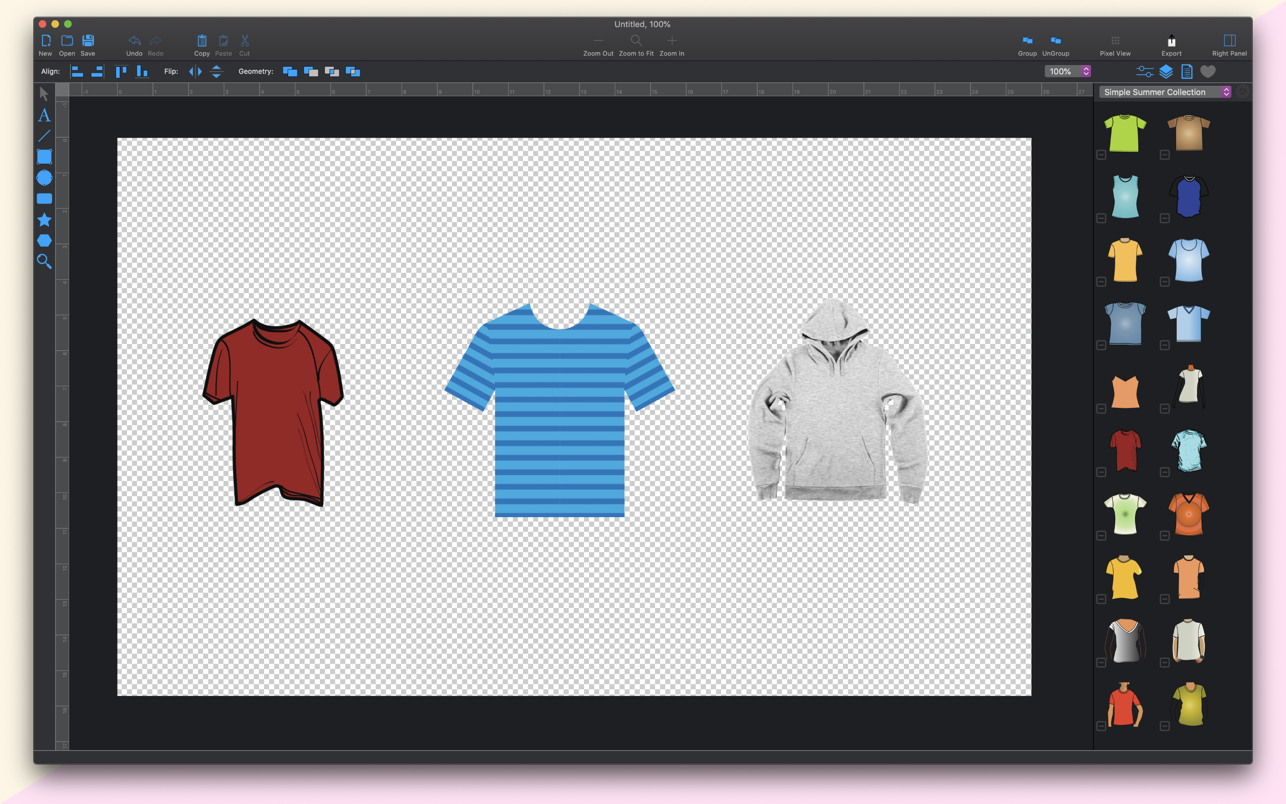 Fashion Art 1.3.5 Mac 破解版 时装设计类矢量绘图工具