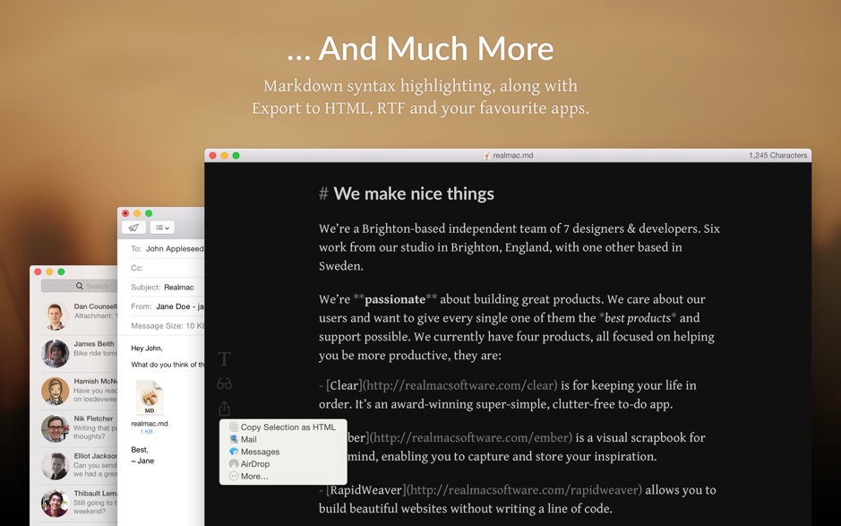 Focused 3.2 Mac 破解版 - 令人惊叹的MarkDown写作应用工具