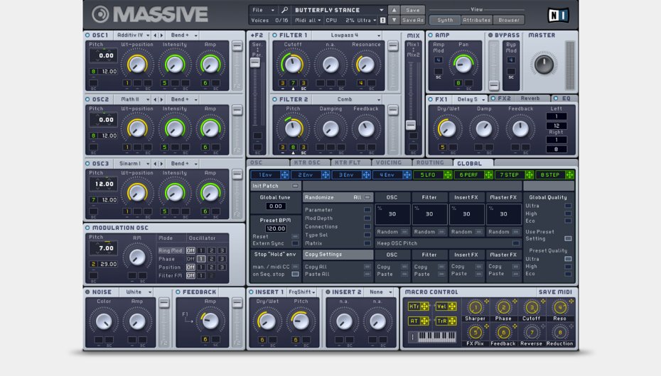 Native Instruments Massive X 1.3.5 Mac 破解版 Native Instruments 新旗舰合成器