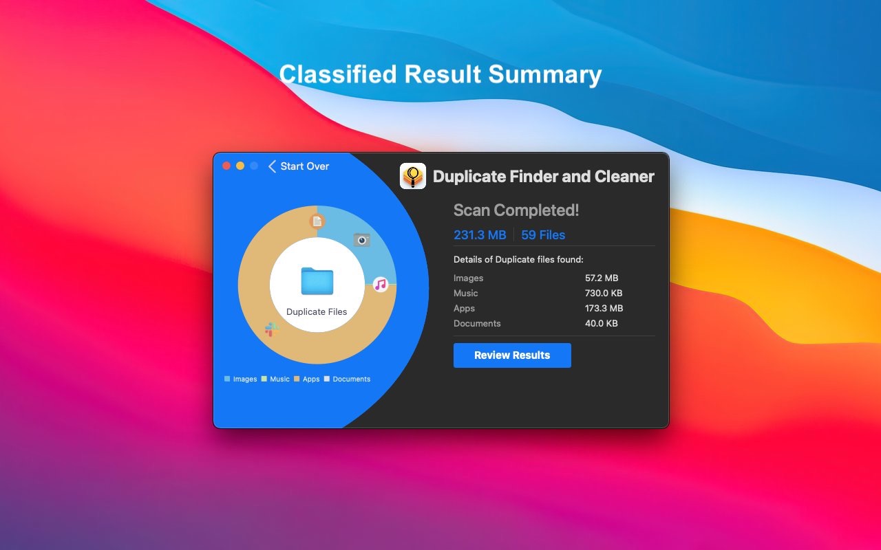 Duplicate Finder and Cleaner 1.0 Mac 破解版 重复文件清理工具