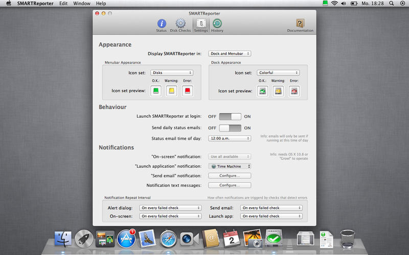 SMARTReporter 3.1.17 Mac 破解版 - 硬盘驱动器故障报警工具