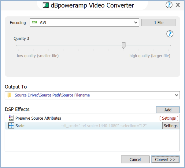 dBpoweramp Video Converter 2.0 Mac 破解版 视频文件转换工具