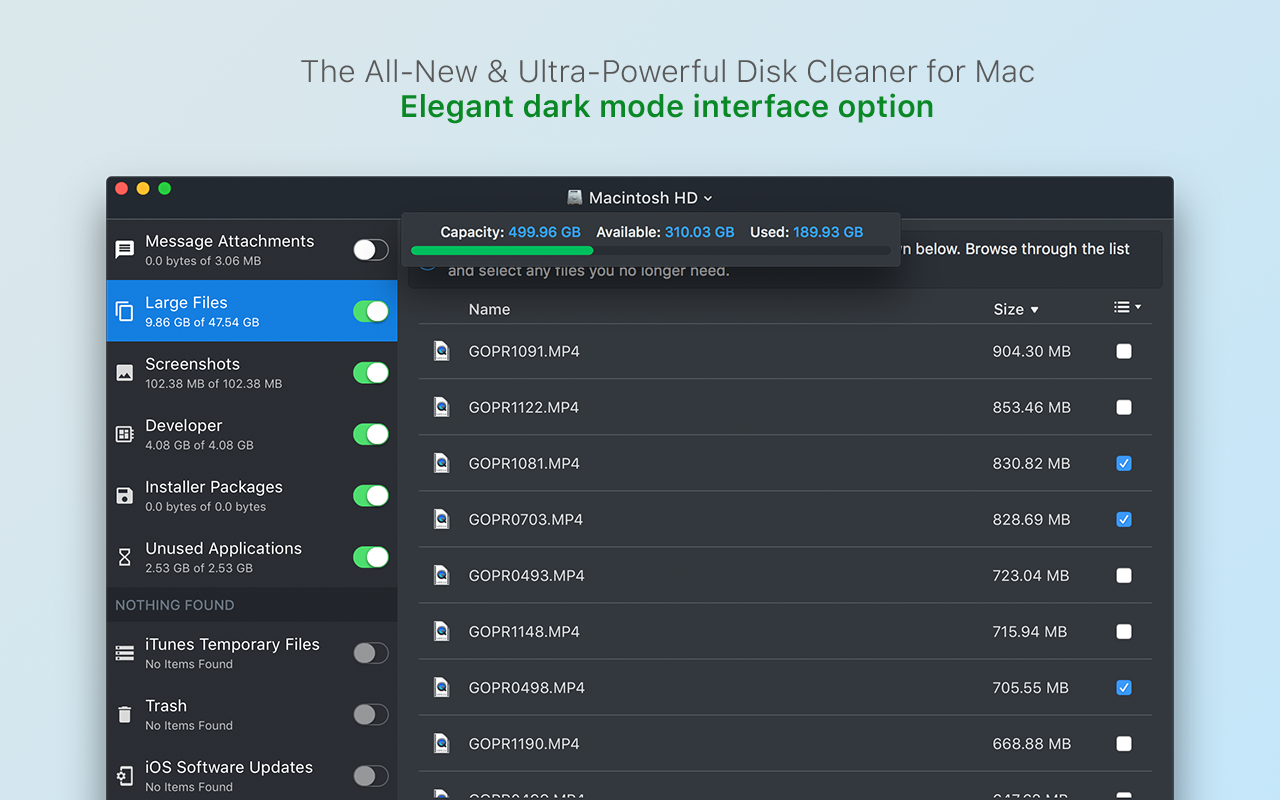 Disk Doctor Pro 1.0.22 Mac 破解版 磁盘清理工具