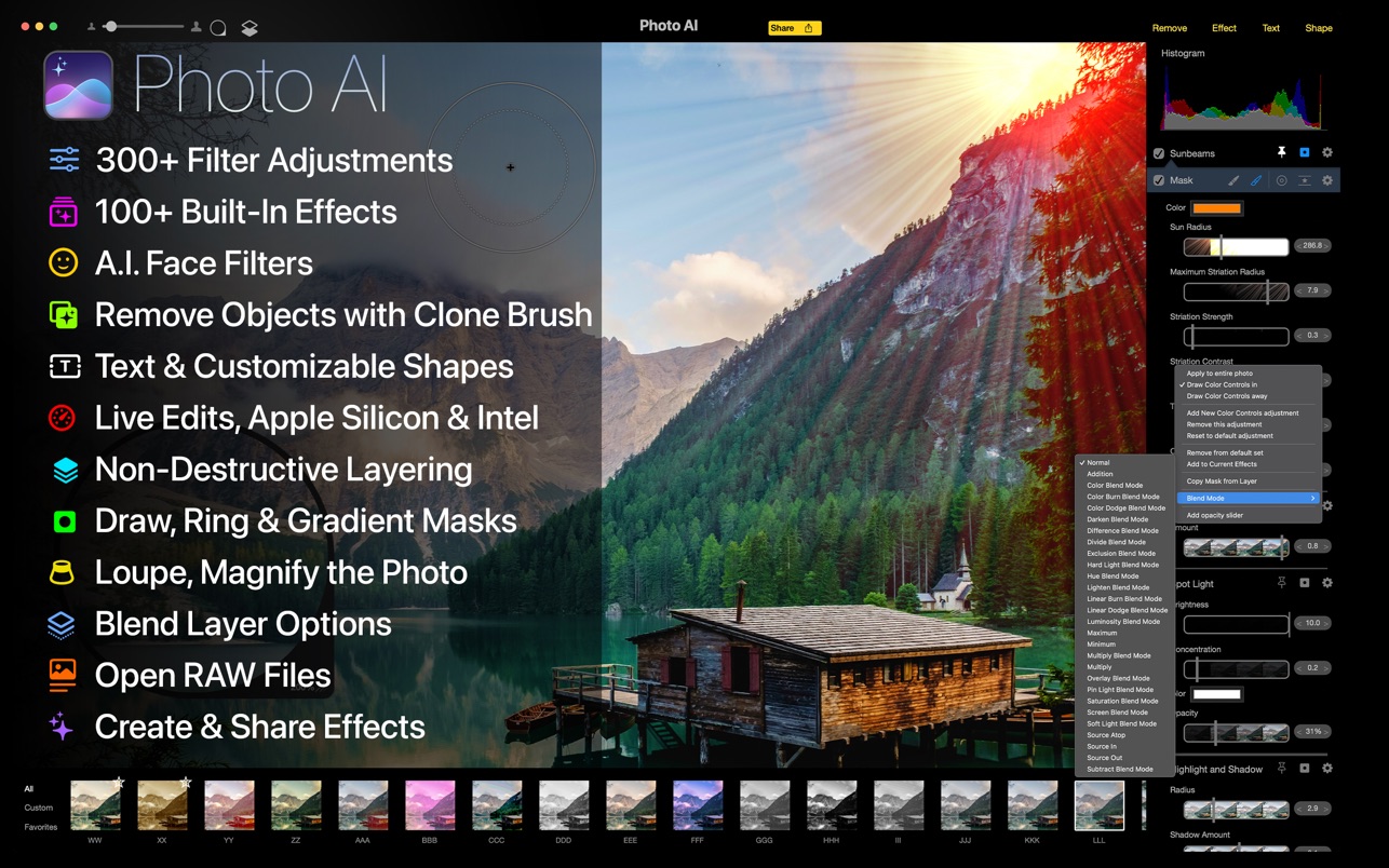 Photo AI 2.1 Mac 破解版 智能图像处理工具
