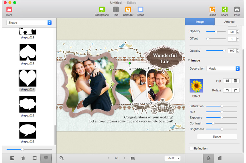 拼接大师 Picture Collage Maker 3.7.6 Mac 中文破解版 非常好用的拼贴画创建工具