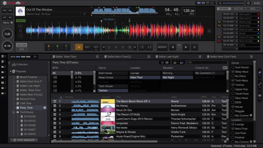 Pioneer DJ rekordbox 5.8.6.0004 Mac 破解版 DJ音乐管理